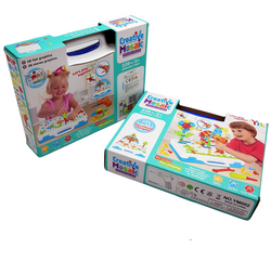 KLOCKI KONSTRUKCYJNE wkrętarka śrubki ZESTAW 3D