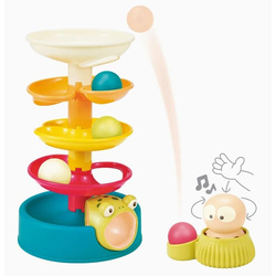 FONTANNA PIŁEK WIEŻA Z PIŁECZKAMI TOR DLA PIŁECZEK KULEK WYRZUTNIA + KULKI