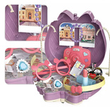 Torebka KUFEREK Zestaw PODRÓŻNICZKI Aparat 23 el OKULARY zabawka dla dzieci