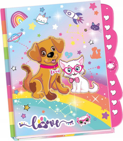 Magiczny PAMIĘTNIK NOTES NA KOD SZYFR DŁUGOPIS NIEWI TUSZ Zestaw dla dzieci