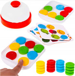 GRA ZRĘCZNOŚCIOWA QUICK PUCKS SZYBKIE KRĄŻKI KARTY DLA CAŁEJ RODZINY