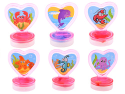 Zestaw PIECZĄTKI DLA DZIECI STEMPELKI STEMPLE ZWIERZAKI MORSKIE ZA3979