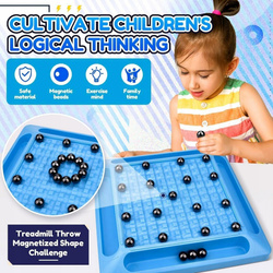 MAGNETYCZNA GRA PLANSZOWA KAMIENIE MAGNETYCZNE MADNES W MAGNESY ZESTAW 20EL