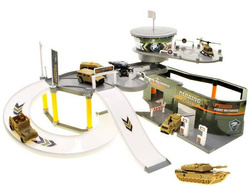 ~OGROMNA BAZA WOJSKOWA Zestaw MILITARNY Samolot