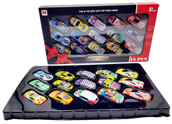 ZESTAW AUTEK DLA DZIECI SAMOCHODZIKI AUTKA AUTA RESORAKI Z NAPĘD NA PREZENT