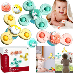 GRZECHOTKI OŚMIORNICA RYBKI DO KĄPIELI WIRUJĄCE WIATRAKI Z PRZYSSAWKĄ 3 szt