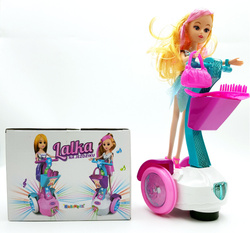 LALKA NA JEŻDZĄCEJ HULAJNODZE ELEKTRYCZNEJ muzyka