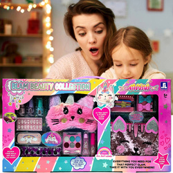 ZESTAW KOSMETYKÓW DO MAKIJAŻU I PAZNOKCI XXL Maska