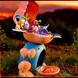 DUŻY DINOZAUR ZABAWKA DLA DZIECI FIGURKI ZWIERZĄT DINOZAURÓW ZESTAW DRZEWKA