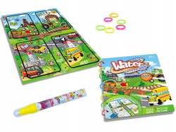 MATA KSIĄŻKA DO RYSOWANIA I MALOWANIA WODĄ POJAZDY AUTO POCIĄG SAMOLOT