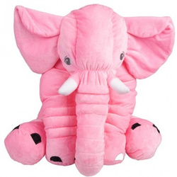 PLUSZOWY SŁOŃ PODUSZKA DUŻY PLUSZAK MIŚ XXL 60 CM