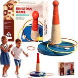 GRA SPORTOWA RINGO SERSO RZUCANIE OBRĘCZAMI DO CELU ZABAWKA NA PLAŻE OGROD