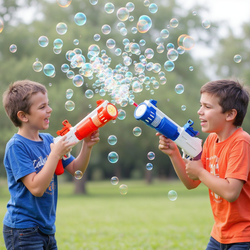 SHOTGUN KARABIN DO BANIEK AUTOMAT NA BAŃKI MYDLANE PISTOLET LED NA BATERIE