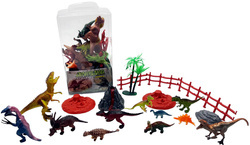 DINOZAURY FIGURKI JURASSIC Zestaw Dinozaurów