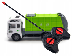 ŚMIECIARKA ZDALNIE STEROWANA DUZE AUTO NA PILOT ZABAWKA PREZENT DLA DZIECI