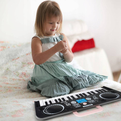 Organy elektroniczne 37 klawiszy 2 kolory uchwytu