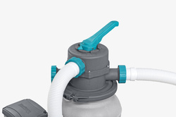 POMPA PIASKOWA FILTRUJĄCA DO BASENÓW 6056L/h BESTWAY 58497 + ZŁĄCZKI, WĘŻE