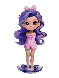 UKŁADANKA MAGNETYCZNA PUZZLE KREATYWNE UBIERANIE DZIEWCZYNKI LALI UBIERANKA