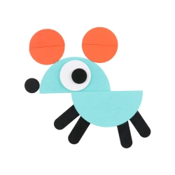 MOZAIKA UKŁADANKA ZWIERZĘTA ZABAWKA PUZZLE MONTESSORI DLA DZIECI NA PREZENT