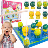 ŁOWIENIE ŻABEK RYBEK WĘDKA NA MAGNES GRA DREWNIANA ZRĘCZNOŚCIOWA DLA DZIECI