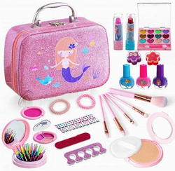 ZESTAW DO MALOWANIA DZIECI KUFEREK SZKATUŁKA SYRENKA PREZENT WIELKANOC