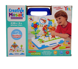 KLOCKI KONSTRUKCYJNE wkrętarka śrubki ZESTAW 3D