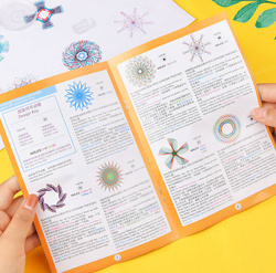 SPIROGRAF ZESTAW DO RYSOWANIA DLA DZIECI PISAKI MAZAKI ZABAWKA EDUKACYJNA