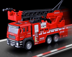 Metalowa Straż Pożarna SAMOCHÓD STRAŻACKI AUTO ZABAWKA dla chłopca dziecka