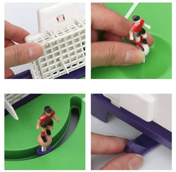 PIŁKARZYKI STOŁOWE SPRĘŻYNOWE PIŁKA NOŻNA footbal BOISKO DLA DZIECI GRA