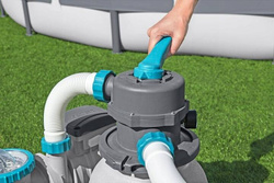 POMPA PIASKOWA FILTRUJĄCA DO BASENÓW 6056L/h BESTWAY 58497 + ZŁĄCZKI, WĘŻE