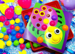 GUZIKI MOZAIKA UKŁADANKA GUZICZKOWA DLA MALUSZKA