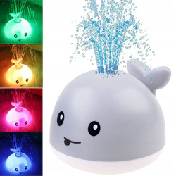 WIELORYB FONTANNA ŚWIECĄCA DO KĄPIELI WANNY WODY