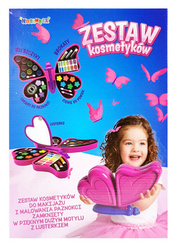 ZESTAW DO MAKIJAŻU PAZNOKCI TOALETKA DLA DZIECI