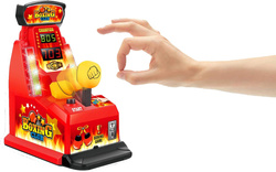 GRA ZRĘCZNOŚCIOWA BOKSER MINI MIERZENIE SIŁY Z ZADANIAMI KARTAMI ZABAWKA