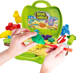 MASA PLASTYCZNA W WALIZCE ZESTAW KREATYWNY WALIZKA