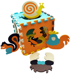 PIANKOWA MATA PUZZLE SKŁADANA DO RACZKOWANIA ZABAWY DLA DZIECI NIEMOWLĄT XL