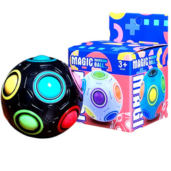 KOSTKA CUBE MAGIC BALL KULA UKŁADANKA ZABAWKA PREZENT NA STRES DLA DZIECI