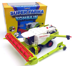 KOMBAJN zbożowy TRAKTOR zabawka dla dzieci bizon