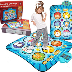 MATA MUZYCZNA DO TAŃCZENIA ZWIERZĘTA ZABAWKA TANECZNA DLA DZIECI GRA