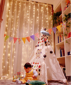 KURTYNA ŚWIETLNA LAMPKI GIRLANDA OKIENNA DRUCIKI 300 LED 3x3m USB + PILOT