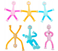 POP TUBE RURKA DO ROZCIĄGANIA Z PRZYSSAWKAMI ZABAWKA ANTYSTRESOWA LAMA