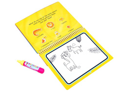 Kolorowanka wodna +PISAK zwierzęta DINOZAURY KROWA