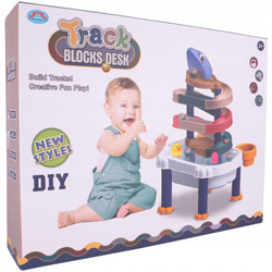 ZJEŻDŻALNIA KULECZEK TOR DLA KULEK KULECZKOWY STOLIK WODNY DLA DZIECI