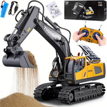 KOPARKA RC ZABAWKA NA GĄSIENICACH STEROWANA PILOT 2,4GHZ DLA DZIECI CHŁOPCA