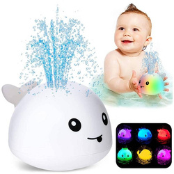 WIELORYB FONTANNA ŚWIECĄCA DO KĄPIELI WANNY WODY