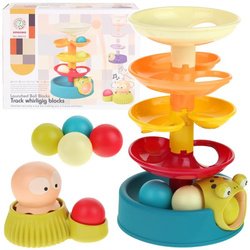 FONTANNA PIŁEK WIEŻA Z PIŁECZKAMI TOR DLA PIŁECZEK KULEK WYRZUTNIA + KULKI