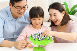 GRA BALANSUJĄCE PANDY  ZRĘCZNOŚCIOWA I LOGICZNA DLA DZIECI ZABAWA RODZINNA