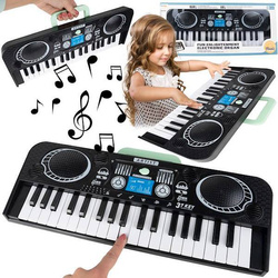 Organy elektroniczne 37 klawiszy 2 kolory uchwytu