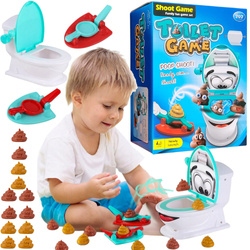 ŚMIESZNA GRA WESOŁY SEDES TOALETA ŚMIESZNA ZABAWKA KUPA PRANK