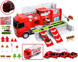 Parking Piętrowy Garaż Straż Pożarna AUTO rozkładany TOR TIR WÓZ STRAŻACKI